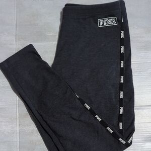 PINK Victoria's Secret Charcoal Leggings